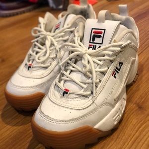 size 7 lightly worn with rubber sole